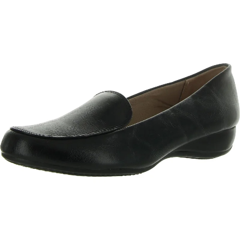 DARIO Womens Faux Leather Slip On Loafers