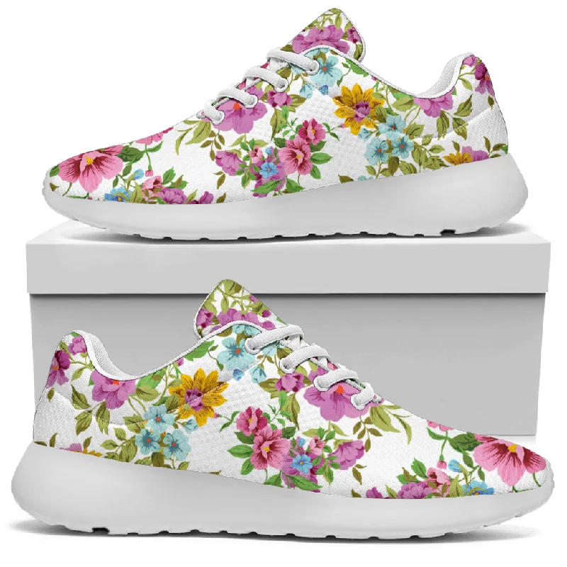 Awesome flowers Sport Sneakers