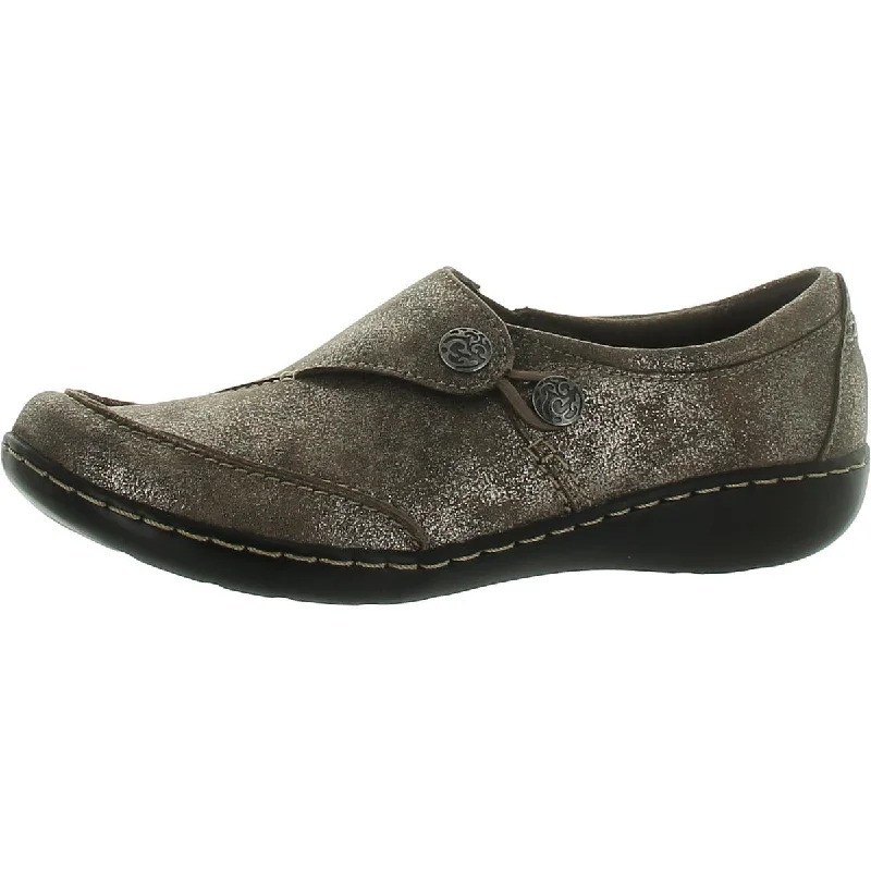 Womens Slip On Lacwe Loafers