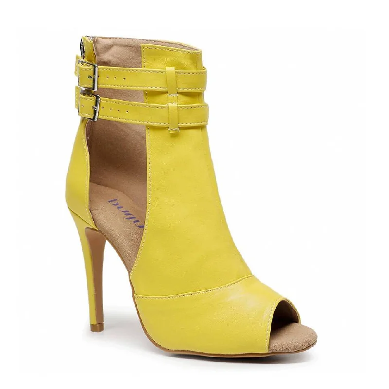 Hope - Yellow Vegan Leather - Street Sole