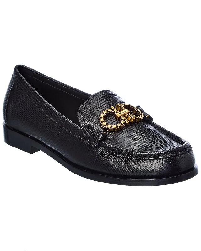 Ferragamo Rolo Leather Loafer