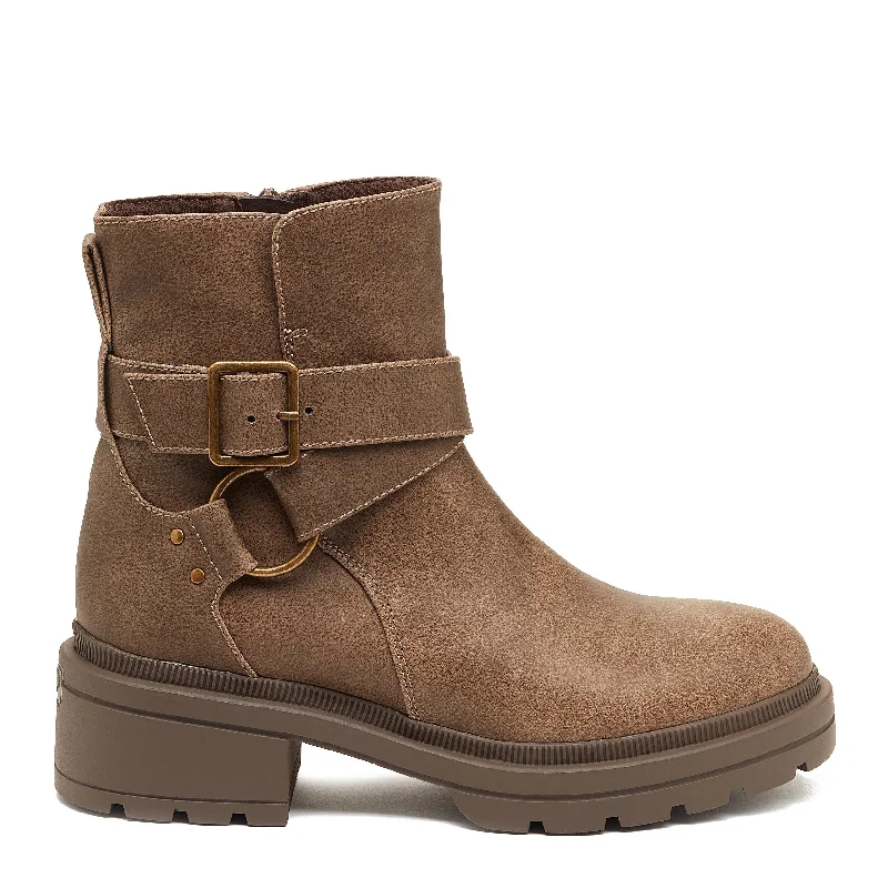 Illume Brown Biker Boot