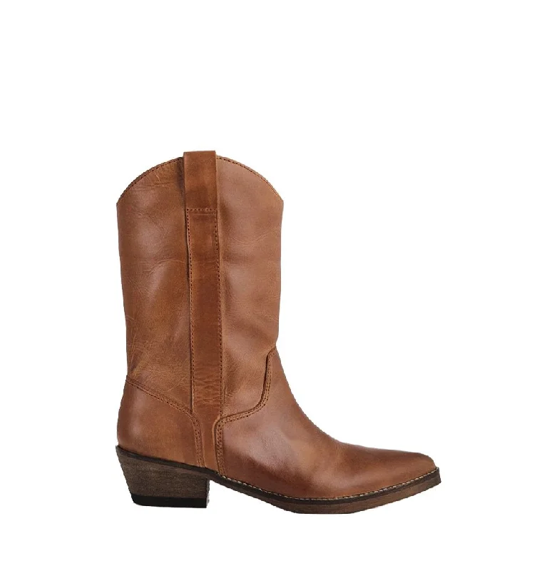 Tracy Dark Tan Boots