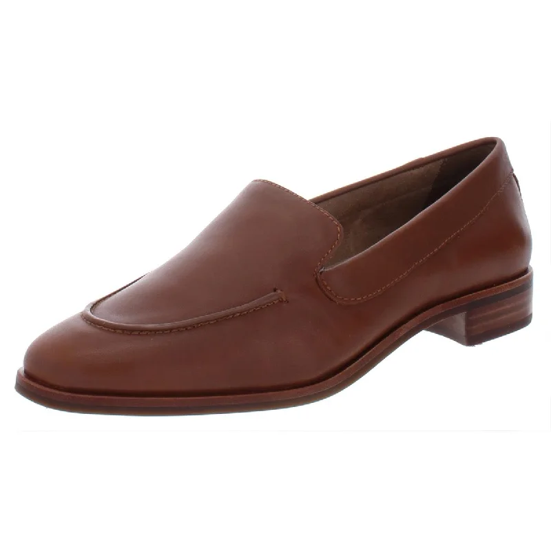 East Side Womens Leather Slip On Loafers