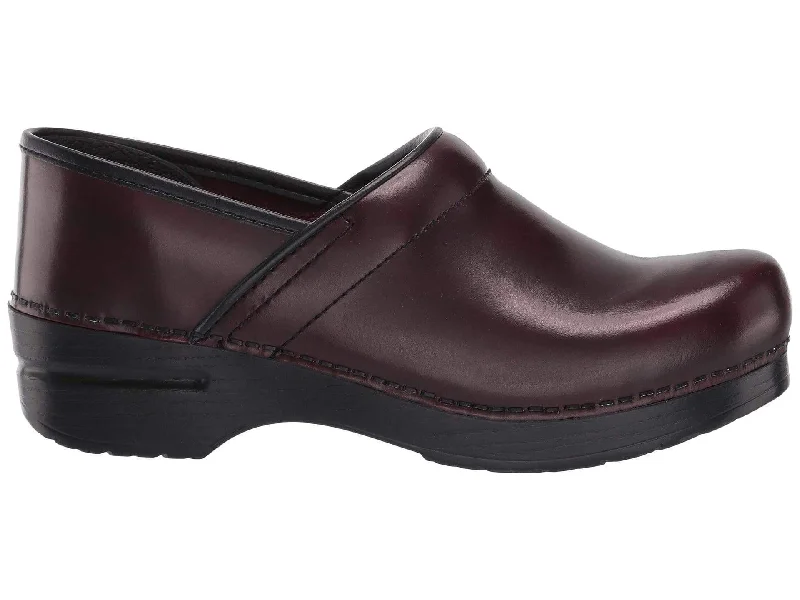 DANSKO Professional Cordovan Cabrio Leather Clogs