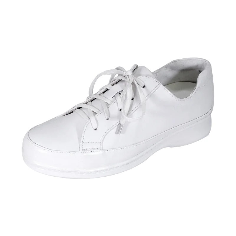 24 HOUR COMFORT Sasha Women's Wide Width Leather Sneakers