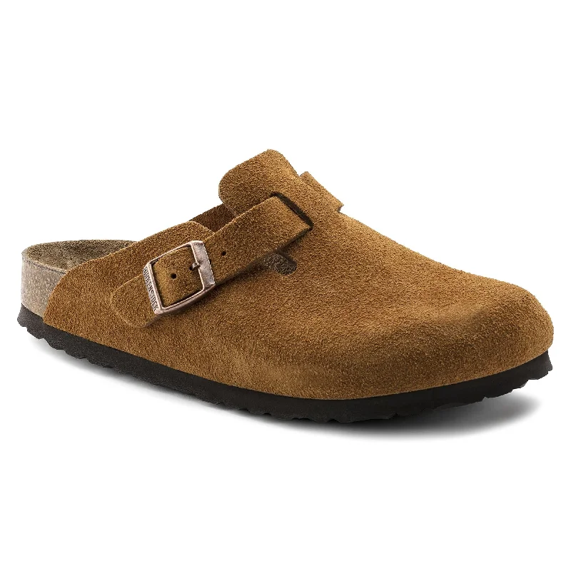 Boston Soft Footbed Suede Leather