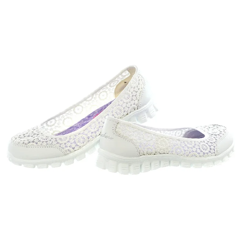 Skechers Sport EZ Flex Sweetpea Slip-On Flat - Women's