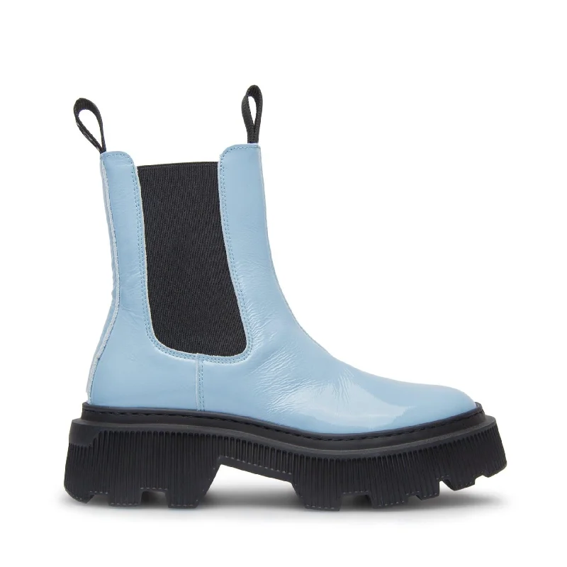 Trixy Light Blue Chelsea Boots