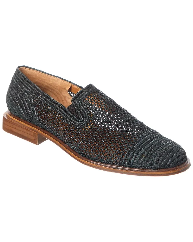 Clergerie P/Jaden Raffia Loafer