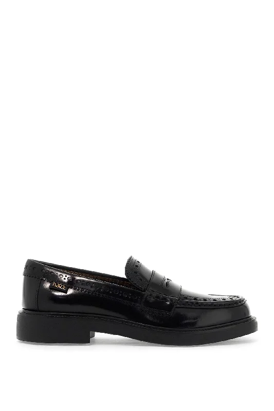 Tod's Women's Leather Brogue Loafers