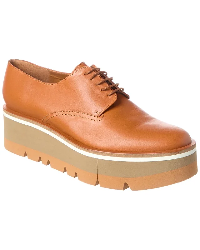 Clergerie Bradie Leather Platform Oxford