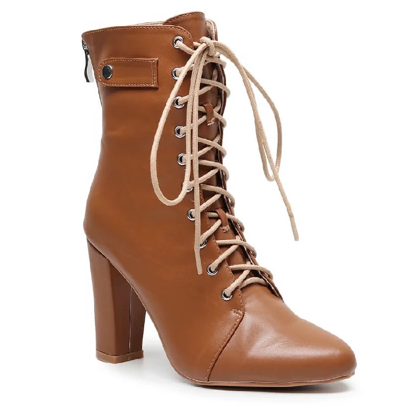 Another Moment - Cinnamon Vegan Leather - Street Sole