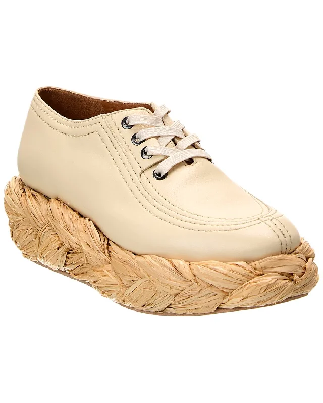 Clergerie Lozy Leather Platform Oxford