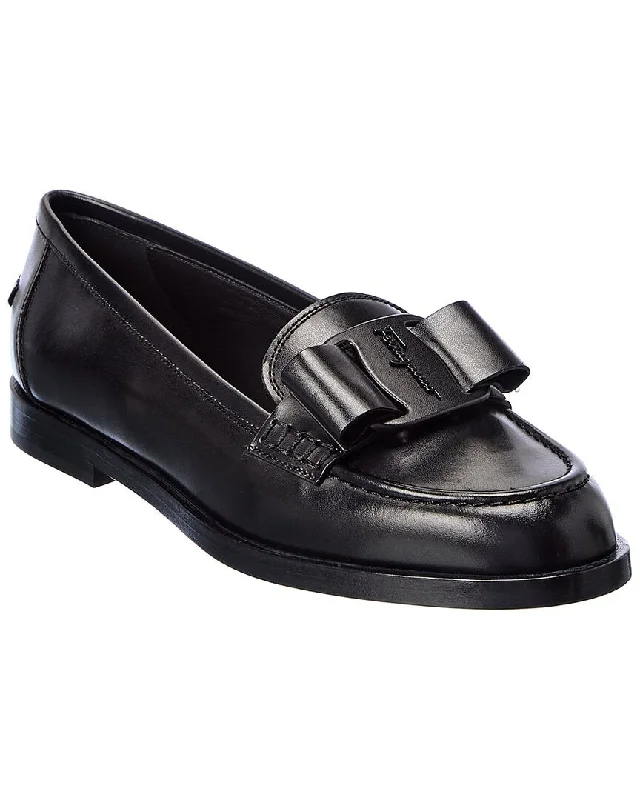 Ferragamo Viva Leather Loafer