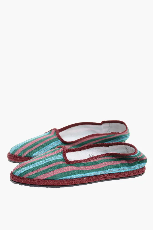 Vibi Venezia Striped Cotton Furlane