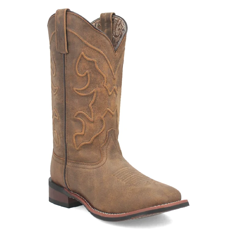 Dan Post Womens Megan Tan Leather Cowboy Boots