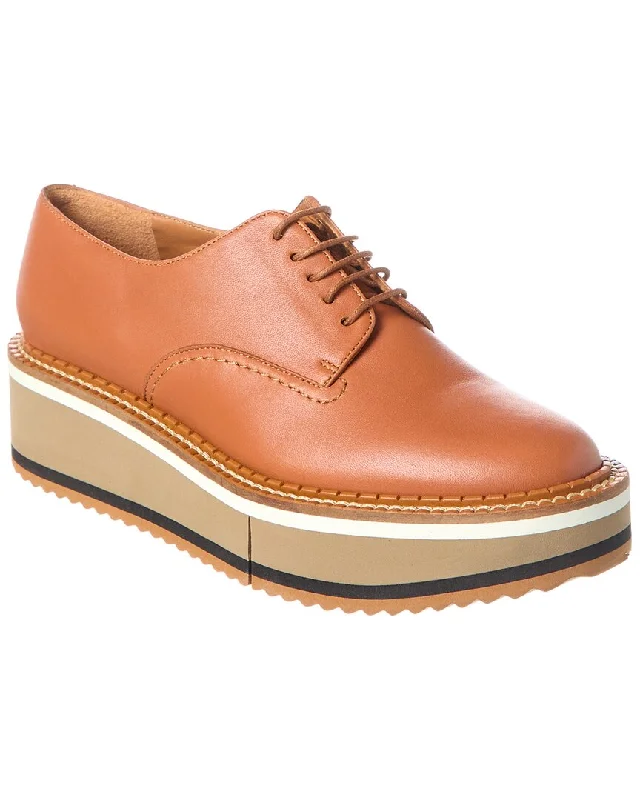 Clergerie Berlin3 Leather Platform Oxford