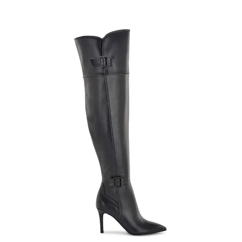 Flye Over the Knee Heeled Boots