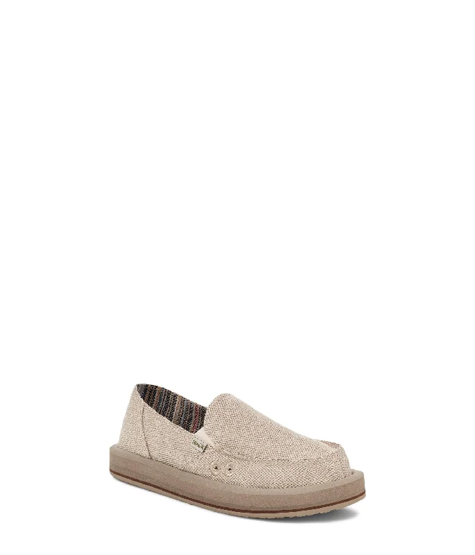 Women's Shoes Sanuk DONNA SOFT TOP HEMP Sidewalk Surfer Loafers 1144811 OATMEAL