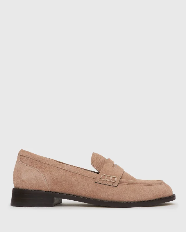 PRE-ORDER CASSIE Leather Penny Loafers