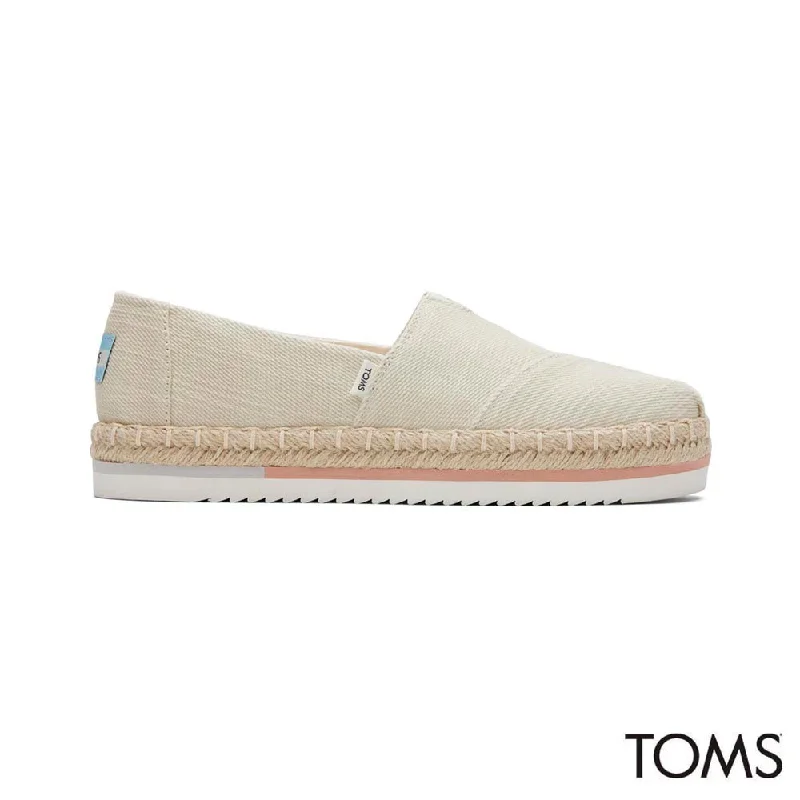 Toms Alpargata Women's Platform Rope Slip On