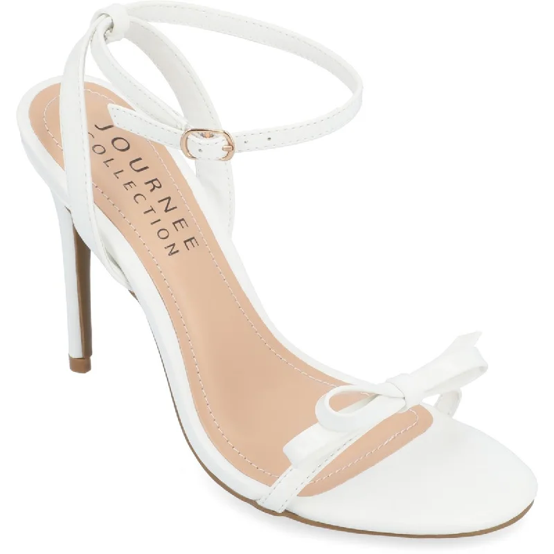 Journee Collection Womens Elvina Patent Ankle Strap