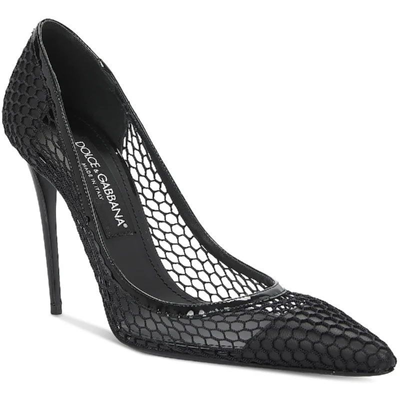 Dolce & Gabbana Womens Knit Pointed toe Pumps