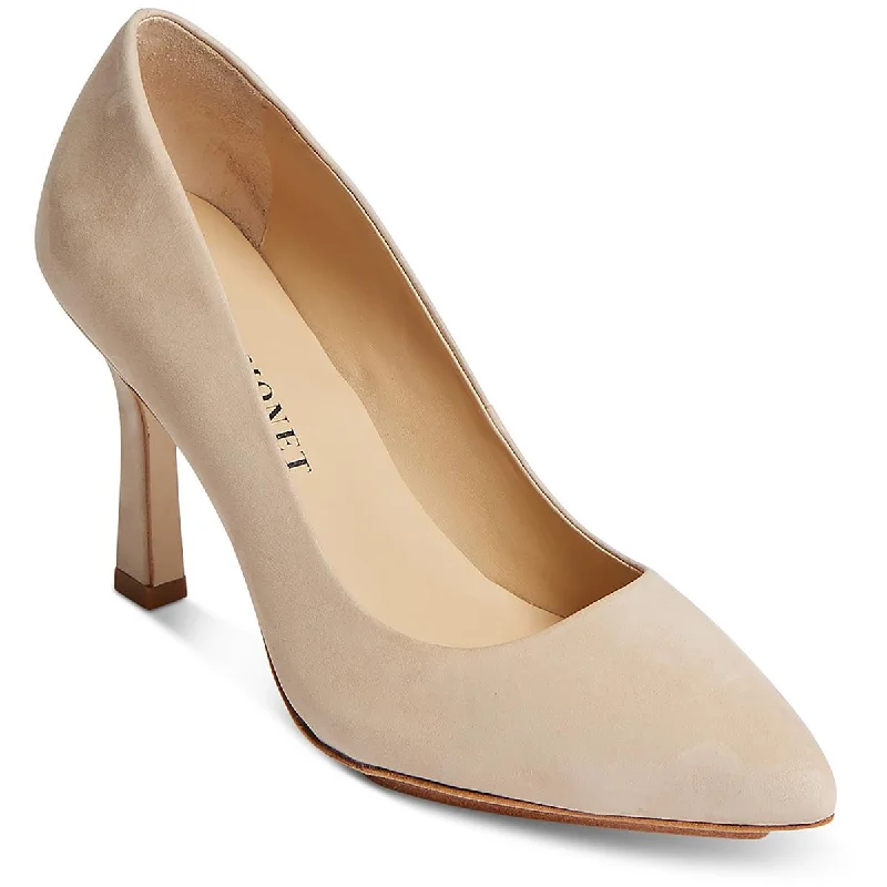 Salone Monet Womens Anita Nubuck Pointed Toe Pumps