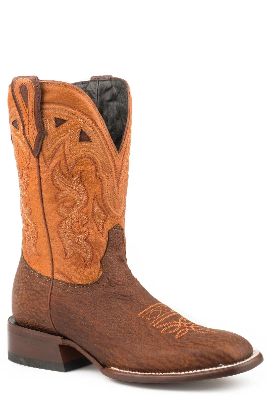 Stetson Womens Tan Shark 11In Jbs Cowboy Boots