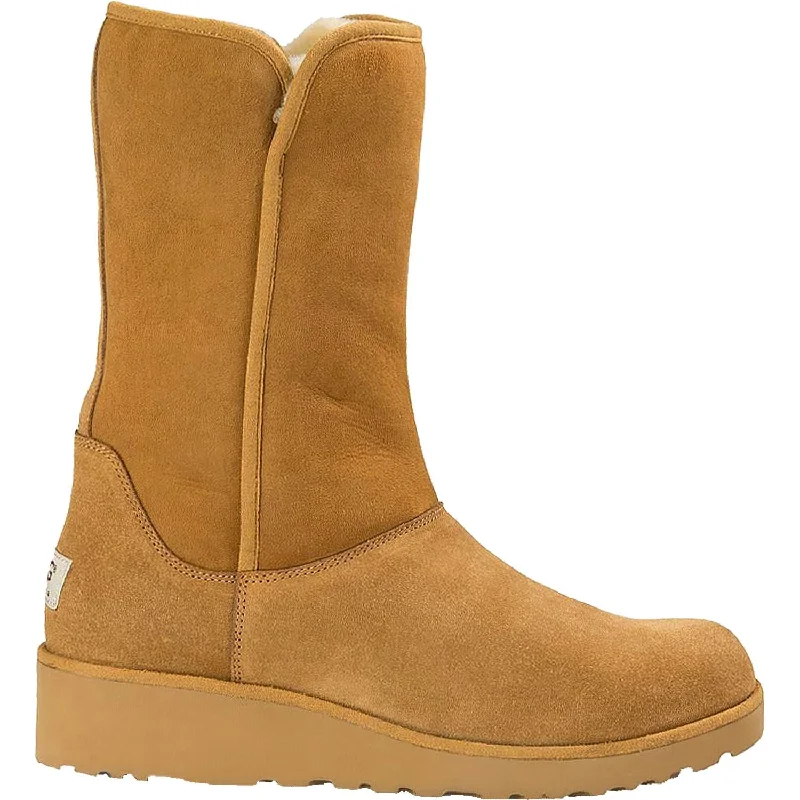 Women's UGG Amie Slim Chestnut Suede