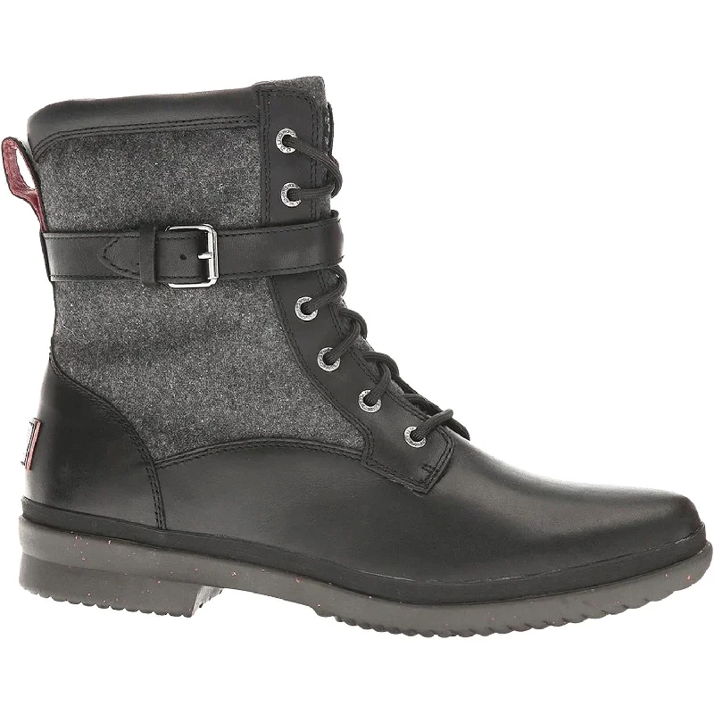 Women's UGG Kesey Black Leather