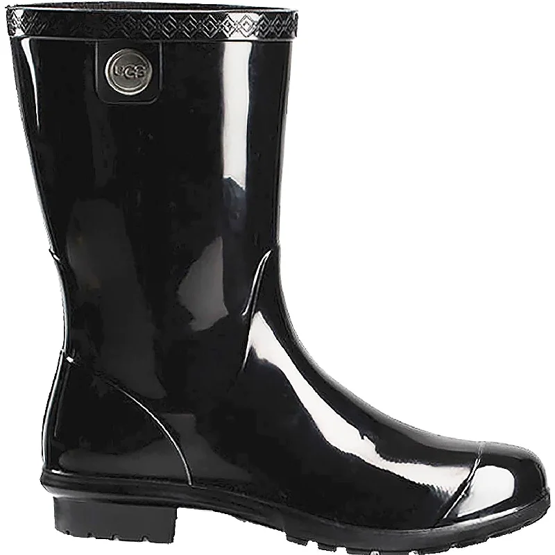 Women's UGG Sienna Black Rubber